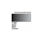 Vallejo Model Air Black Non Flammable Non Toxic Paint 17ml VAL-71057