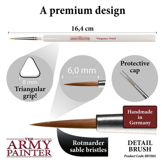 The Army Painter Wargamer Detail Paint Brush BR7005