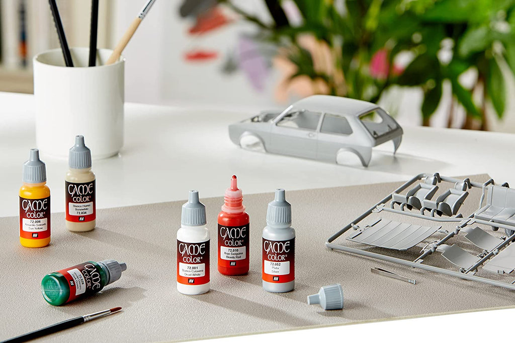 Vallejo Game Color Water Based Acrylic Paints Intro Set 16 Non Toxic 17ml VJP72299