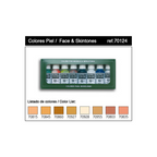 Vallejo Face Skin Colors Paint Set Pack of 8 Non Toxic Colors 17ml VAL-70124