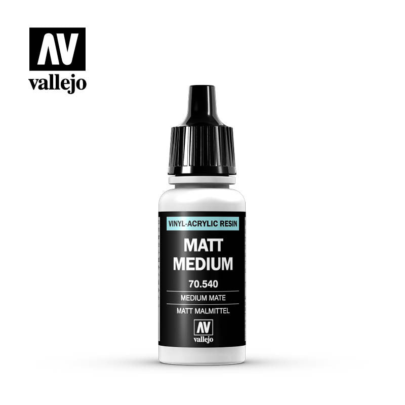 Vallejo Matt Medium Non Toxic Acrylic Paint 17ml VAL-70540