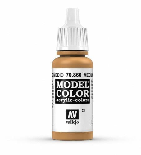 Vallejo Model Color Medium Fleshtone Non Toxic Paints 17ml VAL-70860