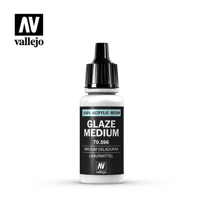 Vallejo Glaze Medium Non Toxic Acrylic Paint 17ml VAL-70596