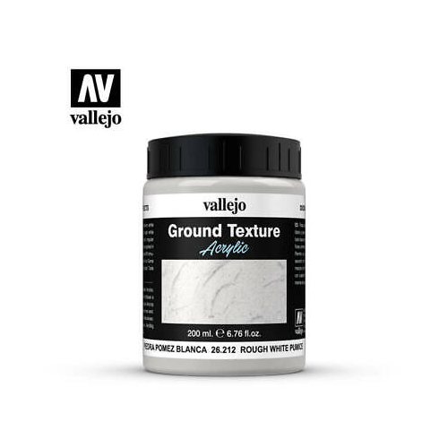 Vallejo Fine White Pumice Non Toxic Glues and Liquids 200ml VAL-26212