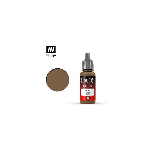 Vallejo Game Color Earth Acrylic Non Toxic Paint 17ml VLJ-72062