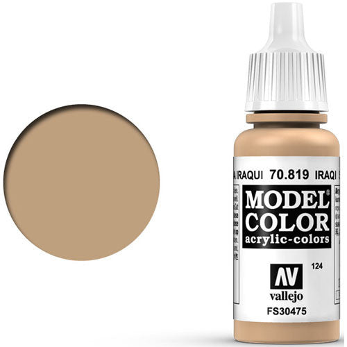 Vallejo Model Color Iraqian Sand Non Toxic Paints 17ml VAL-70819