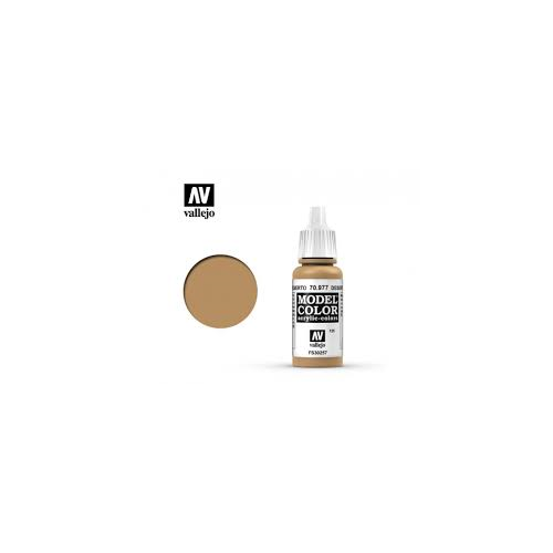 Vallejo Model Color Desert Yellow Non Toxic Paints 17ml VAL-70977