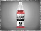 Vallejo Model Color Scarlet Non Toxic Paints 17ml VAL-70817