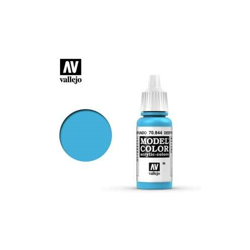 Vallejo Model Color Deep Sky Blue Non Toxic Paints 17ml VAL-70844