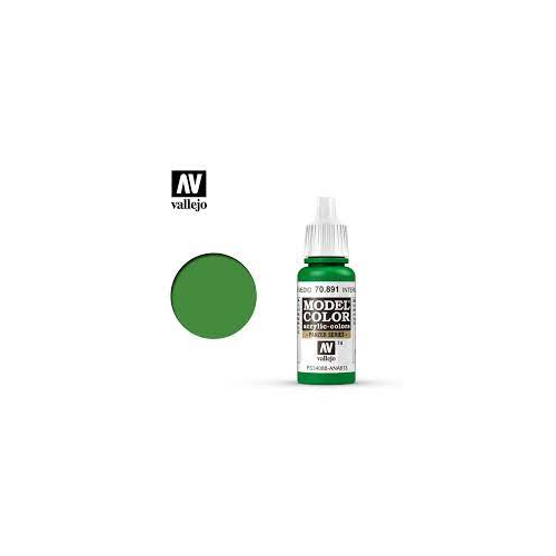 Vallejo Model Color Intermediate Green Non Toxic Paints 17ml VAL-70891