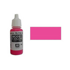 Vallejo Model Color Magenta Fluorescent Non Toxic Paint 17ml VAL-70735