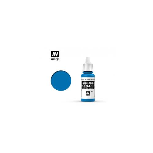 Vallejo Model Color Blue Fluorescent Non Toxic Paints 17ml VAL-70736