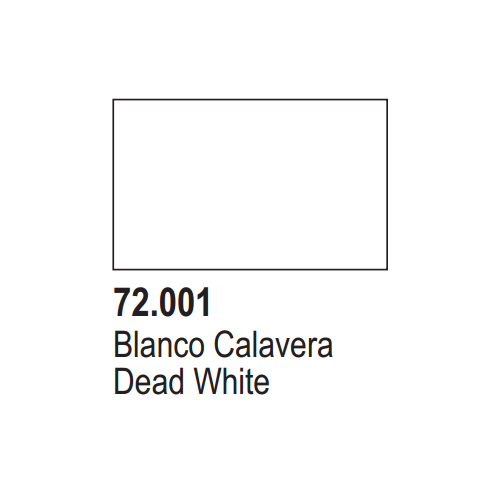 Vallejo Game Color Dead White Acrylic Non Toxic Paints 17ml VAL-72001