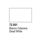 Vallejo Game Color Dead White Acrylic Non Toxic Paints 17ml VAL-72001
