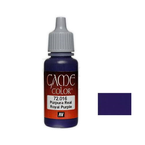 Vallejo Game Color Royal Purple Acrylic Non Toxic Paint 17ml VLJ-72016