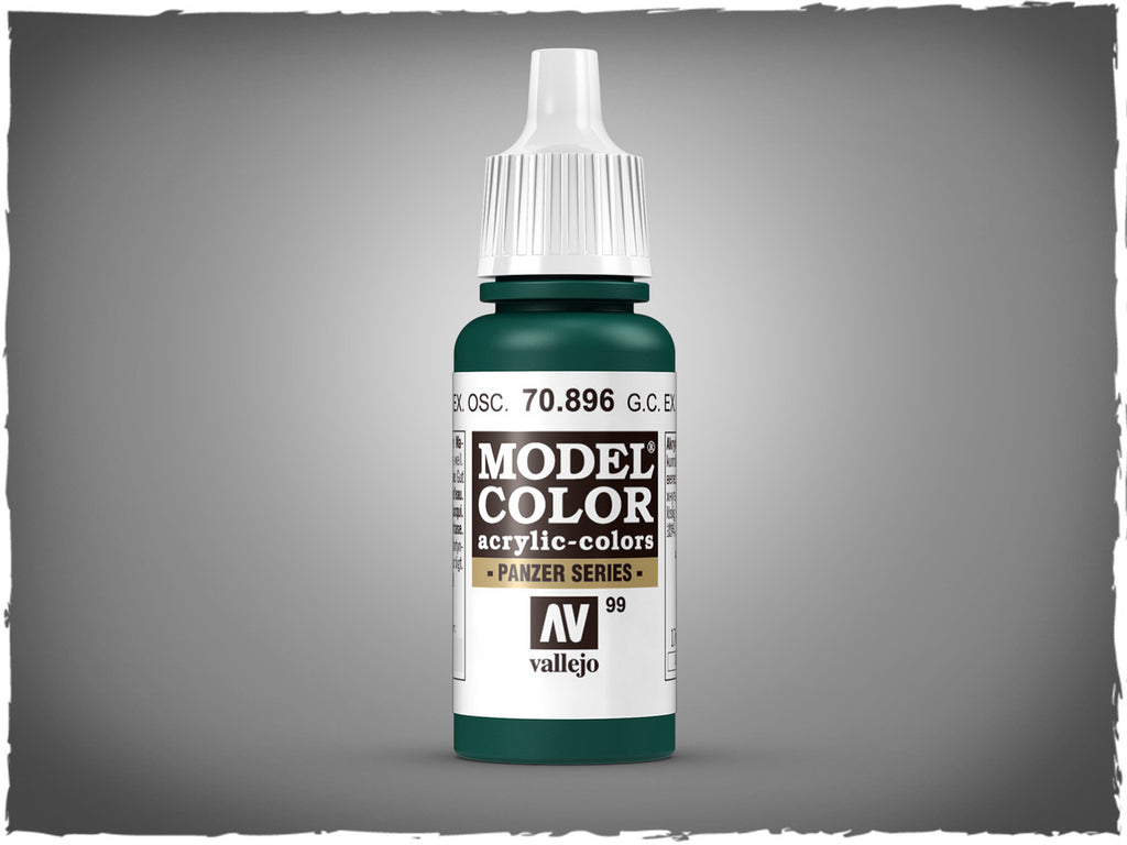 Vallejo Model Color German Dark Green Non Toxic Paints 17ml VAL-70896