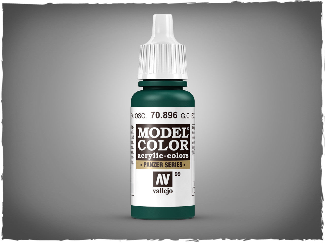 Vallejo Model Color German Dark Green Non Toxic Paints 17ml VAL-70896