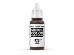Vallejo Model Color Brown Glaze Non Toxic Paints 17ml VAL-70854