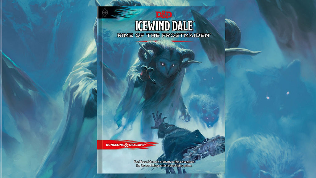 Dungeons and Dragons Wizards of the Coast RPG Icewind Dale Rime of the Frostmaiden Hard Cover Core Books D&D WOC-C78670000