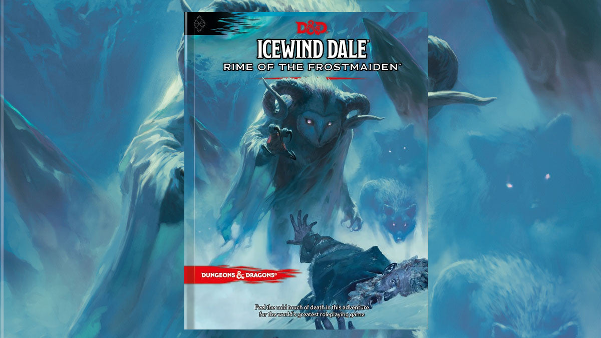 Dungeons and Dragons Wizards of the Coast RPG Icewind Dale Rime of the Frostmaiden Hard Cover Core Books D&D WOC-C78670000
