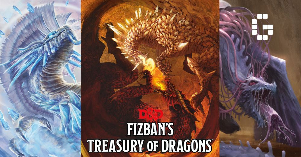 Dungeons and Dragons Fizbans Treasury of Dragons Alternate Cover D&D WOC-C92750000