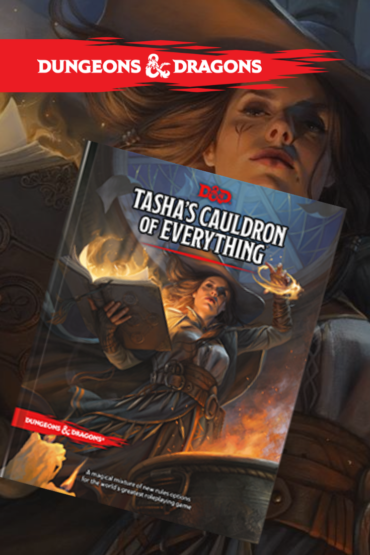 Dungeons and Dragons Wizards of the Coast RPG Tashas Cauldron of Everything Core Books D&D WOC-C78780000