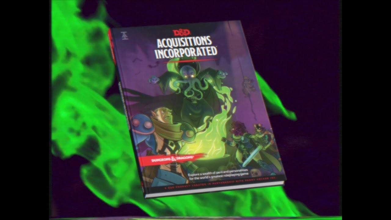 Dungeons and Dragons Wizards of the Coast Acquisitions Incorporated NonCore Books D&D WOC-C72550000