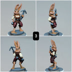 Dungeons and Dragons Enrieth Female Harefolk Rogue Miniatures D&D 30012