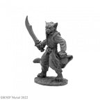Reaper Dungeons And Dragons Dark Heaven Legends Catfolk Buccaneer Miniatures Miniatures D&D REM04055