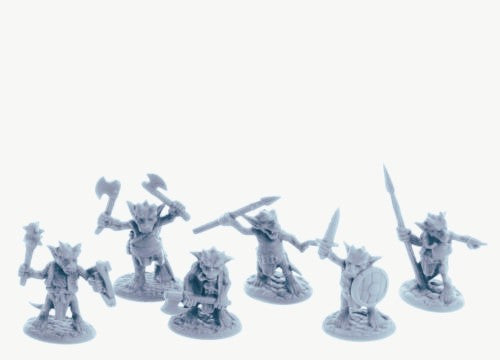 Reaper Dungeons And Dragons Bones Dungeon Dwellers Ratpelt Kobold Mooks 07052 Miniatures D&D REM07052