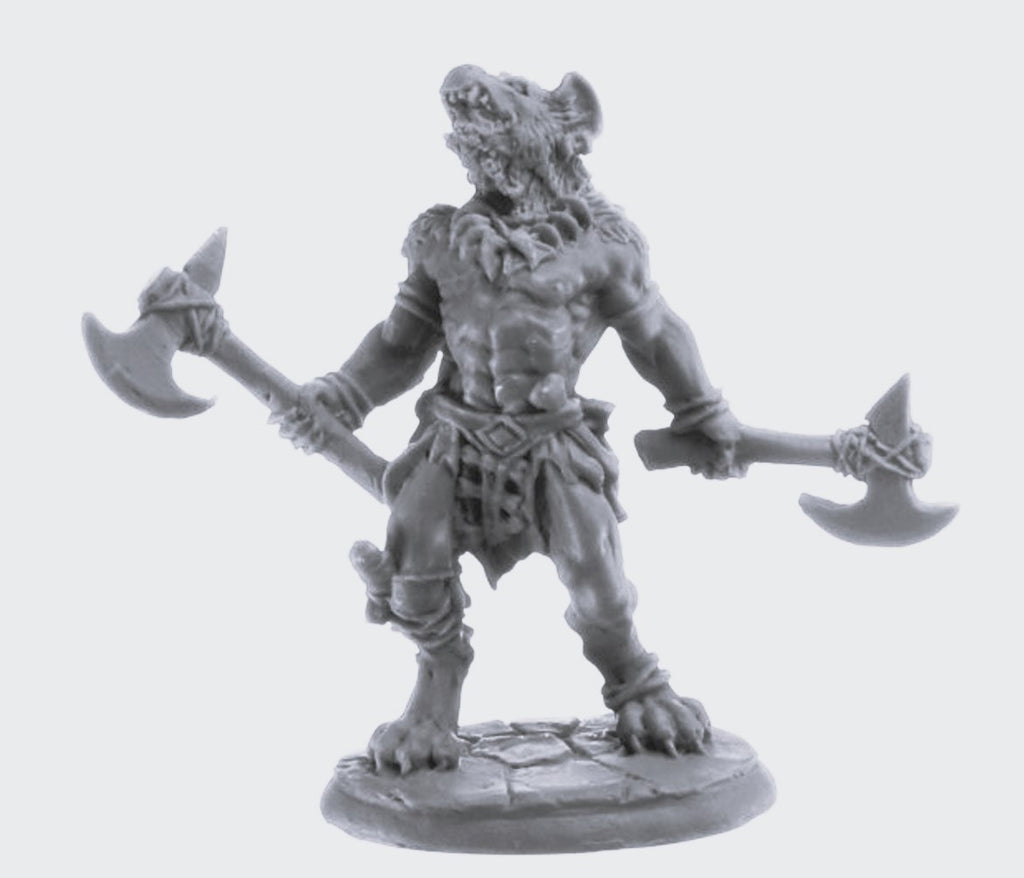 Reaper Dungeons And Dragons Dungeon Dwellers Blackmane Gnoll Ravager Miniatures D&D REM07059