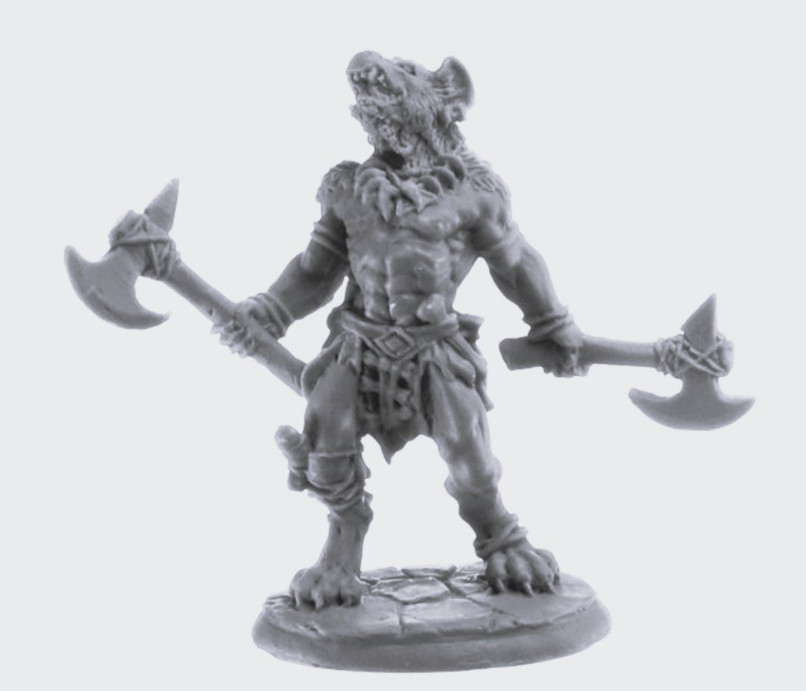 Reaper Dungeons And Dragons Dungeon Dwellers Blackmane Gnoll Ravager Miniatures D&D REM07059