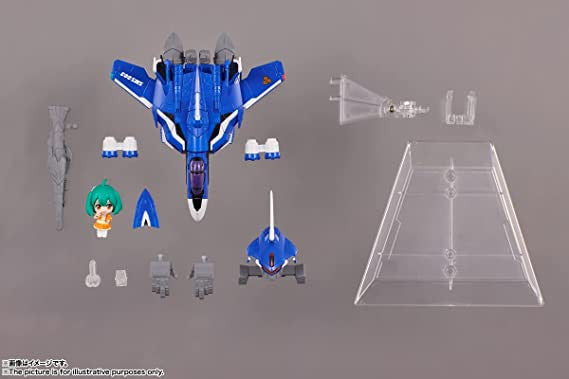 Tamashii Nations Macross Frontier VF25G Messiah Valkyrie Michael Use with Ranka, Bandai Spirits Tiny Session Figure BAS63896