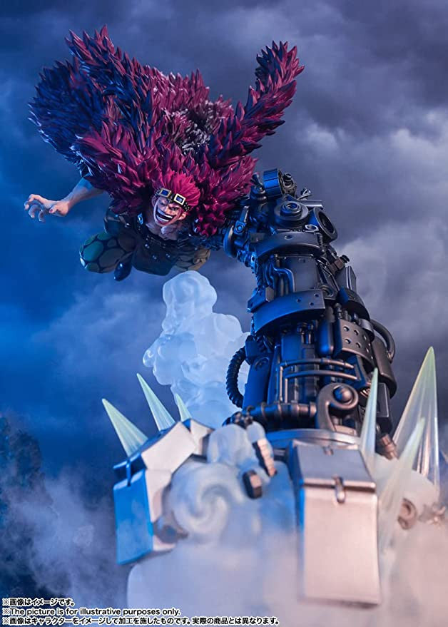 Tamashii Nations One Piece Extra Battle Eustass.Kid Battle of Monsters on Onigashima, Bandai Spirits Figuarts Zero Figure BAS63470