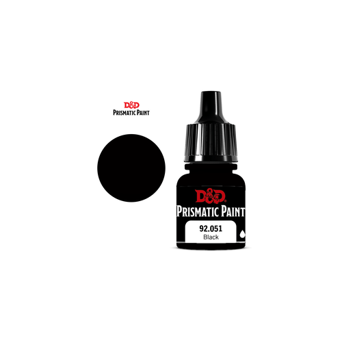 Wizkids Dungeons And Dragons Prismatic Paint Black 92.051 D&D WZK67102