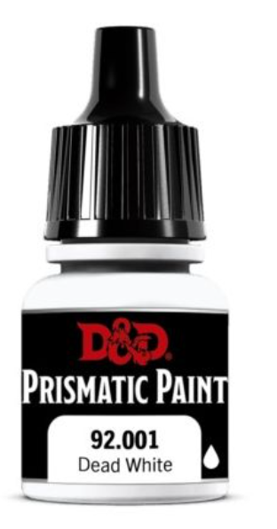 Wizkids Dungeons And Dragons Prismatic Paint Dead White 92.001 D&D WZK67111