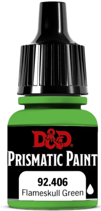 Wizkids Dungeons And Dragons Prismatic Paint Flameskull Green 92.406 D&D WZK67120