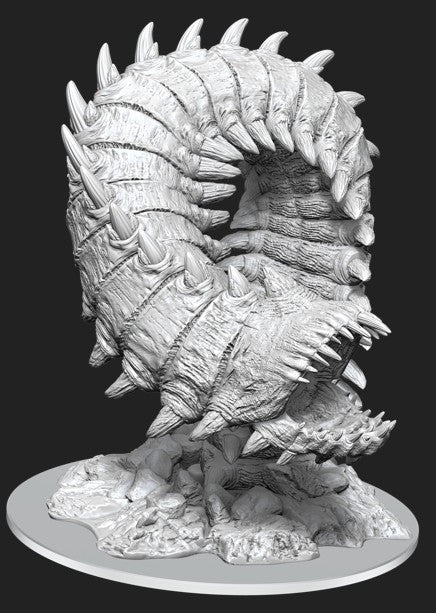 Wizkids Dungeons and Dragons Nolzurs Marvelous Unpainted Miniatures Purple Worm D&D WZK90530