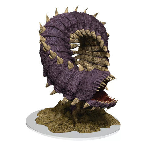Wizkids Dungeons and Dragons Nolzurs Marvelous Unpainted Miniatures Purple Worm D&D WZK90530
