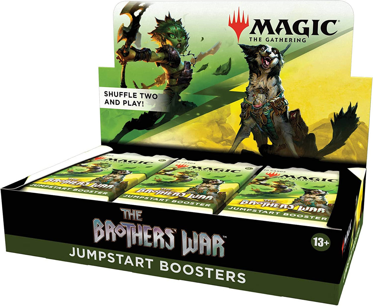 MTG Magic The Gathering CCG The Brothers War Jumpstart Booster Display 18 MTG-CCG-BW-JumpstartBoosterDisplay