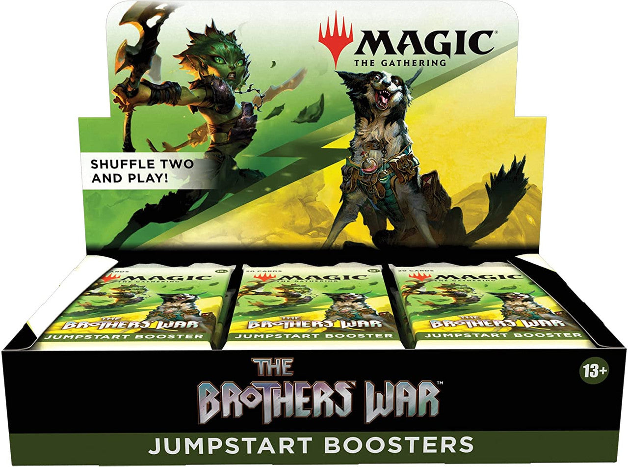 MTG Magic The Gathering CCG The Brothers War Jumpstart Booster Display 18 MTG-CCG-BW-JumpstartBoosterDisplay