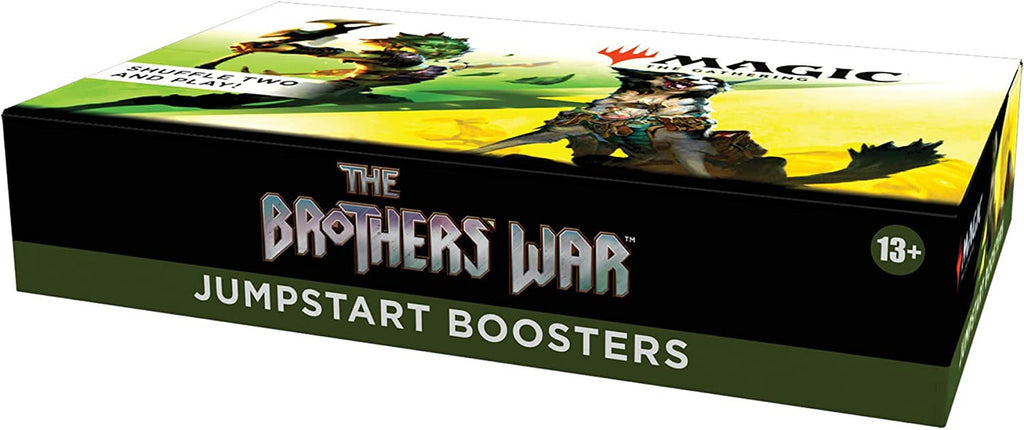 MTG Magic The Gathering CCG The Brothers War Jumpstart Booster Display 18 MTG-CCG-BW-JumpstartBoosterDisplay