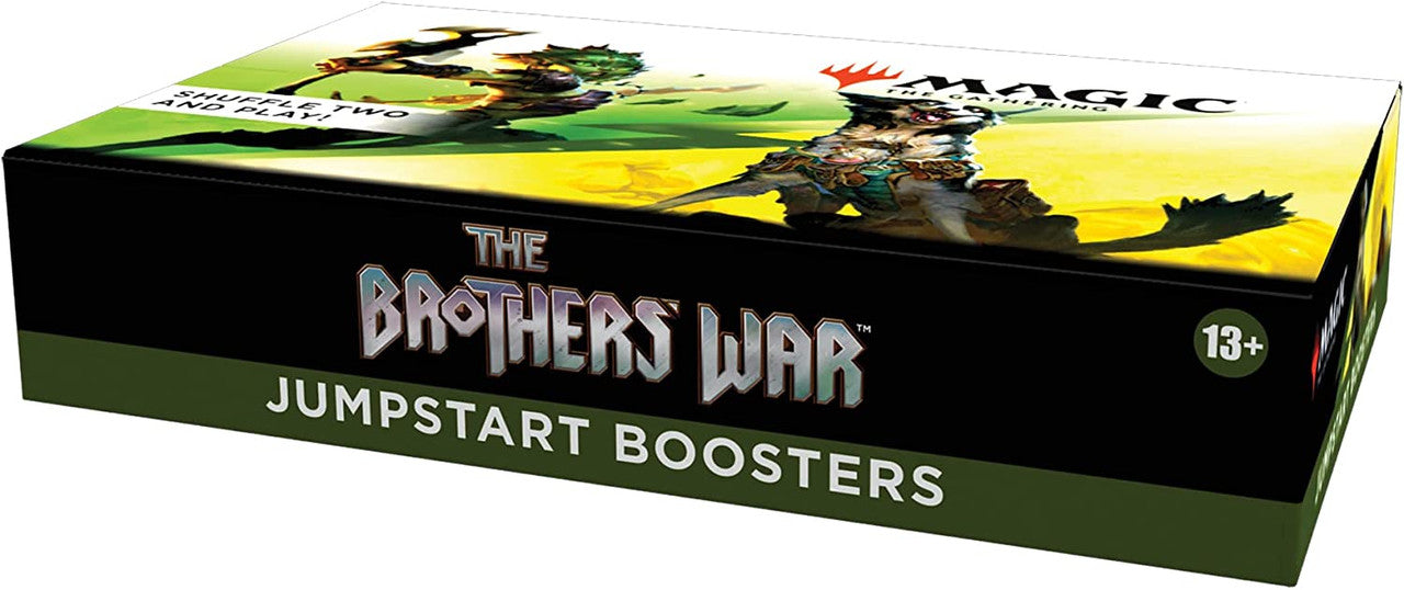 MTG Magic The Gathering CCG The Brothers War Jumpstart Booster Display 18 MTG-CCG-BW-JumpstartBoosterDisplay