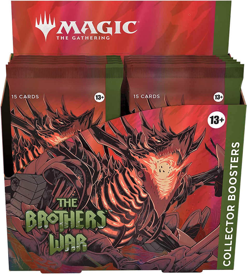 MTG Magic The Gathering CCG The Brothers War Collector Booster Display 12 MTG-CCG-BW-CollectorBoosterDisplay
