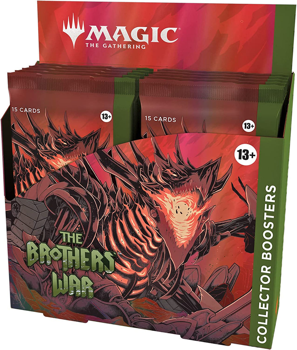 MTG Magic The Gathering CCG The Brothers War Collector Booster Display 12 MTG-CCG-BW-CollectorBoosterDisplay