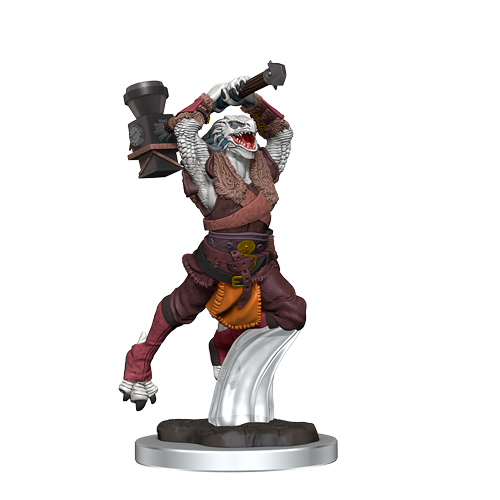 Wizkids Dungeons And Dragons Dragonborn Barbarian Critical Role Unpainted s W1 Ravenite Miniature D&D WZK90384