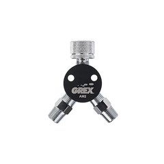 Grex Mini Manifold 1/8 BSP Dual Output AM2