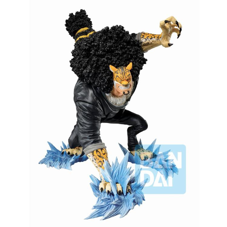 One Piece Rob Lucci Duel Memories Incredible Ichibansho Anime Static Figures in Their Popular Pose Bandai Spirits BAS63610