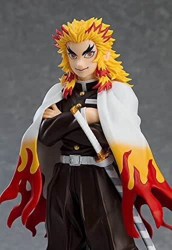 Good Smile Demon Slayer: Kimetsu no Yaiba: Kyojuro Rengoku Pop Up Parade PVC Figure, Multicolor