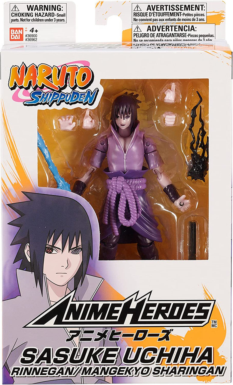 Uchiha Sasuke Rinnegan / Mangekyo Sharingan Naruto BNTCA Anime Heroes